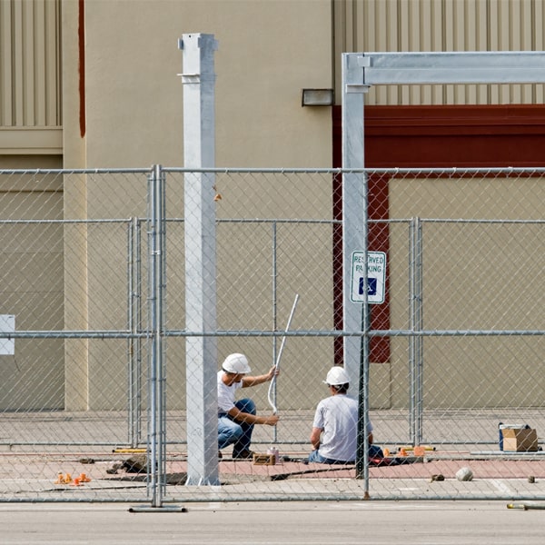 how much time can i rent the temporary fence for my building site or event in Cranford